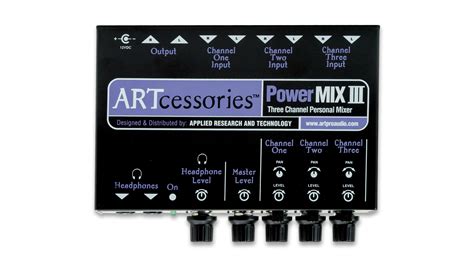 salto powermix 3|PowerMIX III – Three Channel Personal Stereo Mixer .